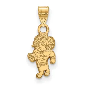 14k Gold University of North Carolina Ram Small Pendant