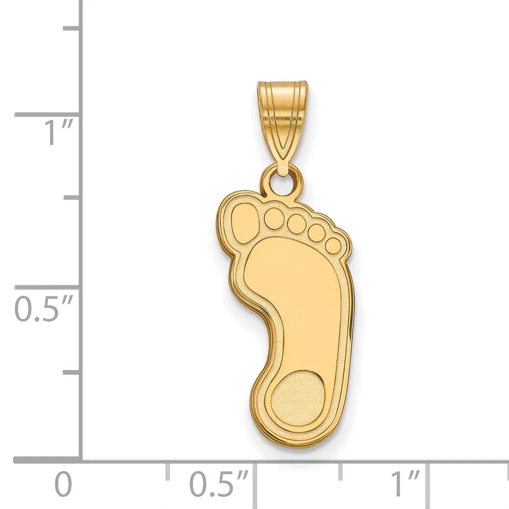 14k Gold University of North Carolina Tar Heel Large Pendant