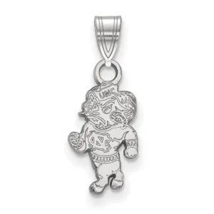 14K White Gold University of North Carolina Small Pendant