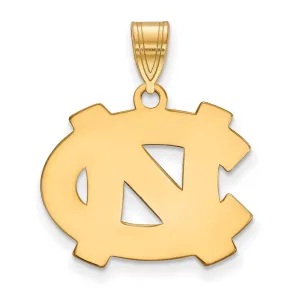 14K Yellow Gold University of North Carolina Medium Pendant