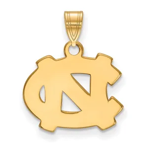 14K Yellow Gold University of North Carolina Small Pendant
