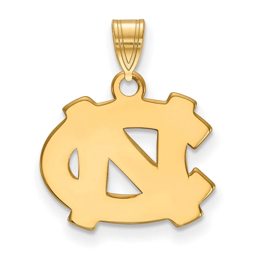 14K Yellow Gold University of North Carolina Small Pendant