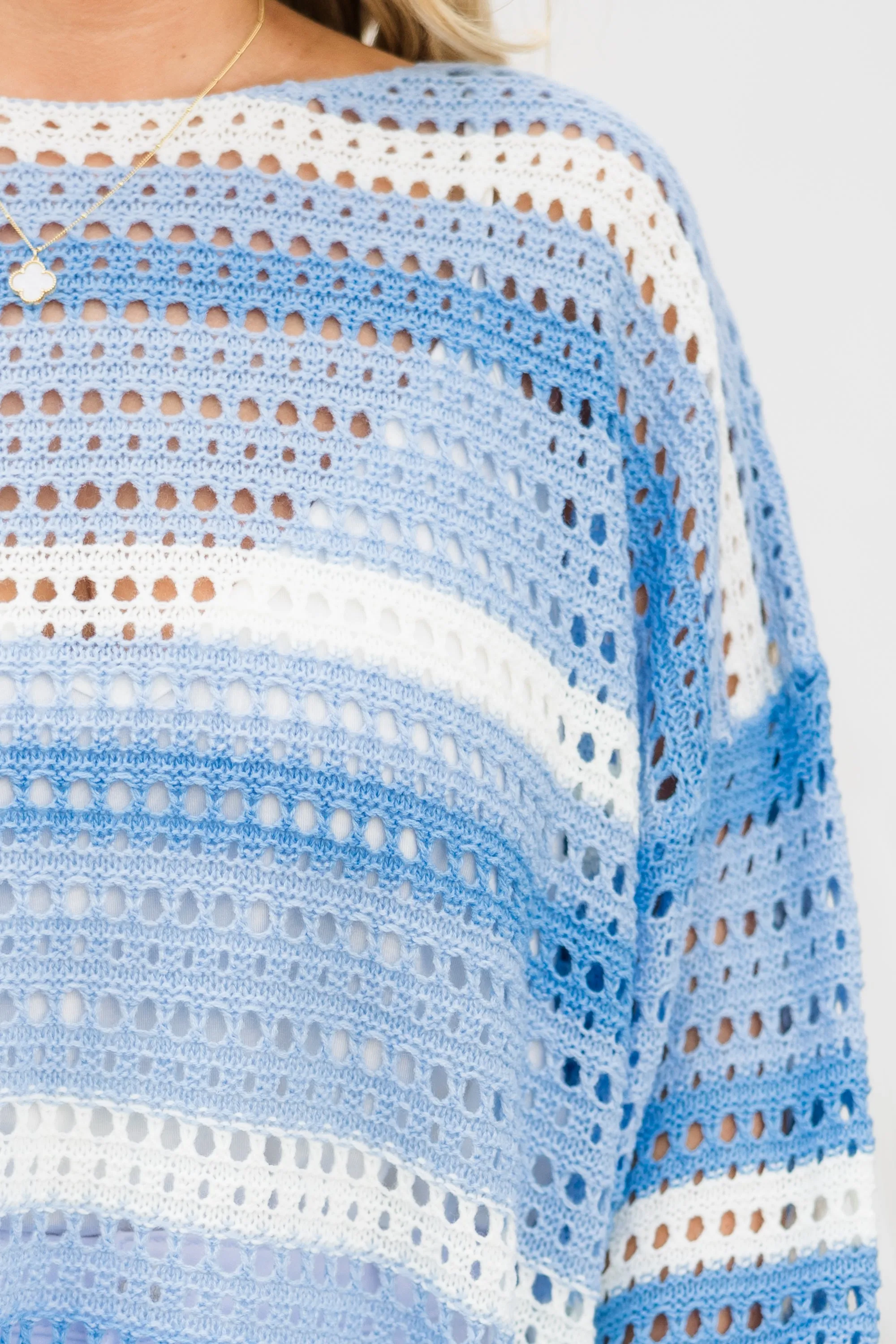 A Love So True Sweater, Blue