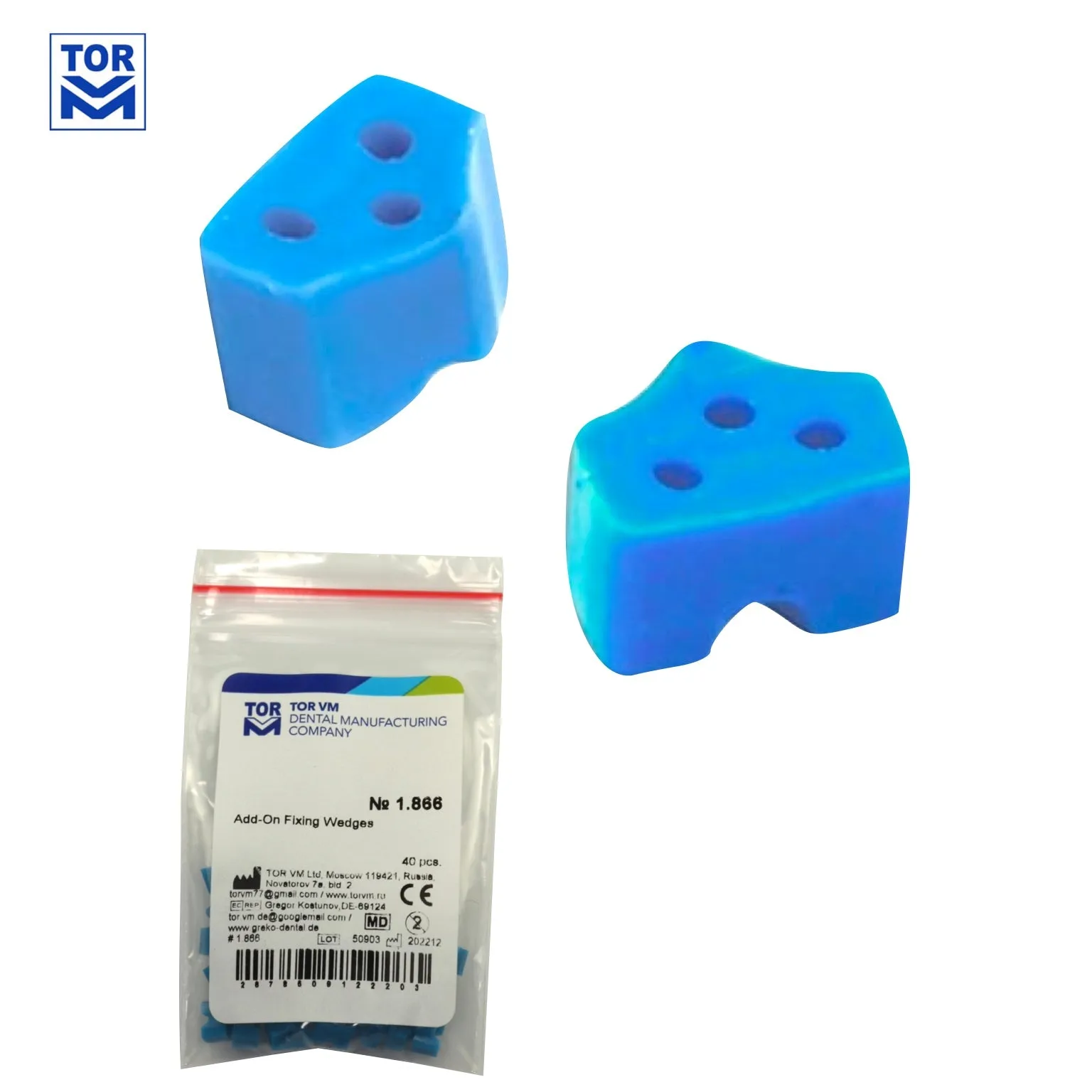 Add-on fixing wedges (for Delta rings) (40pcs)