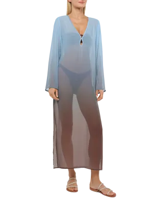 Agatha georgette maxi dress