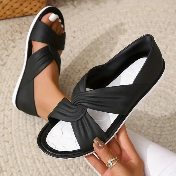 Anni | Bow Tie Slip-On Sandal