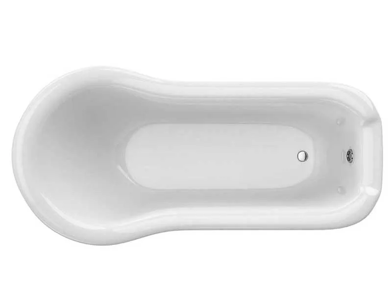 Anzzi PEGASUS 5.5 ft. Claw Foot One Piece Acrylic Freestanding Soaking Bathtub in Glossy White