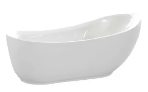 Anzzi Talyah Series 5.92 ft. Freestanding Bathtub in White
