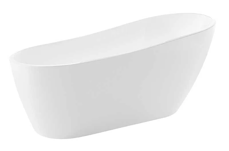 Anzzi Trend Series 5.58 ft. Freestanding Bathtub in White