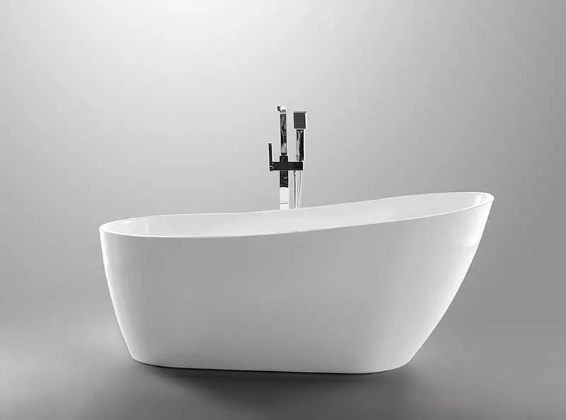 Anzzi Trend Series 5.58 ft. Freestanding Bathtub in White