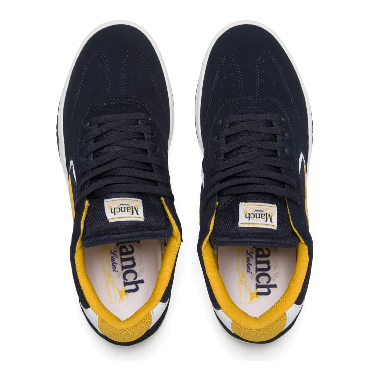 Atlantic - Navy/Gold Suede