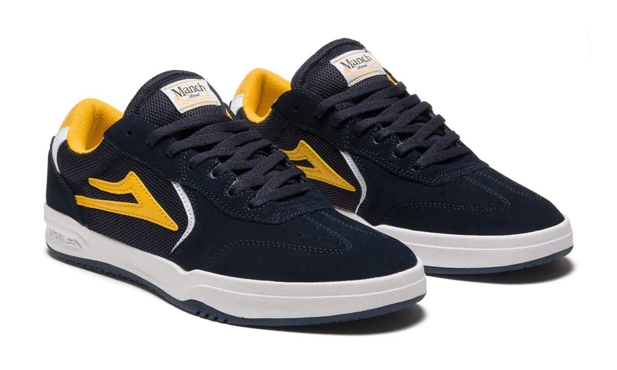 Atlantic - Navy/Gold Suede