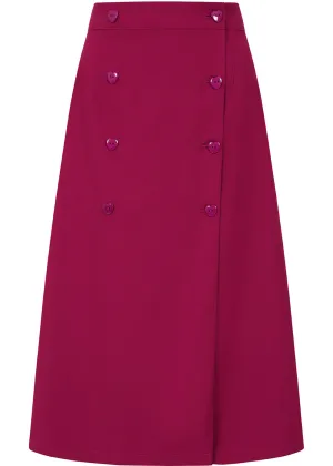 Banned Paris Love Skirt Magenta