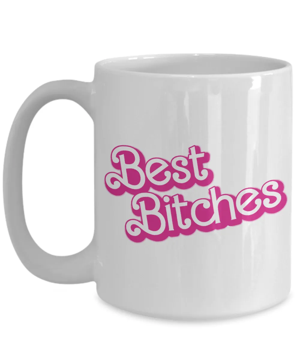 Bestie Mug, Best Friends Mug, Best Bitches Mug, Best Bitches Forever, Best Friends Forever, Retro Mug, BFF Gift, Coffee Cup