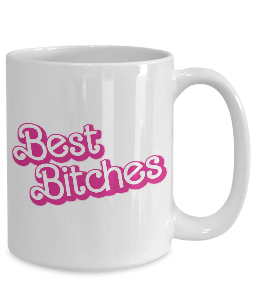 Bestie Mug, Best Friends Mug, Best Bitches Mug, Best Bitches Forever, Best Friends Forever, Retro Mug, BFF Gift, Coffee Cup