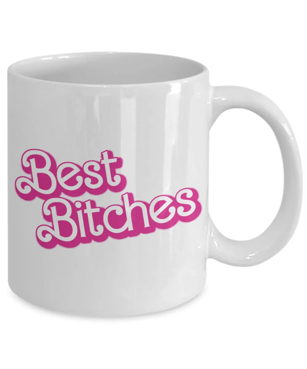 Bestie Mug, Best Friends Mug, Best Bitches Mug, Best Bitches Forever, Best Friends Forever, Retro Mug, BFF Gift, Coffee Cup