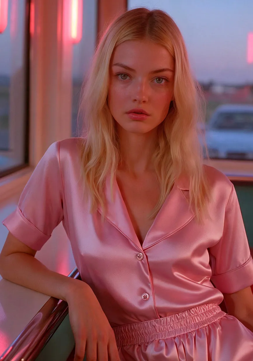 Bubblegum Short Pajamas