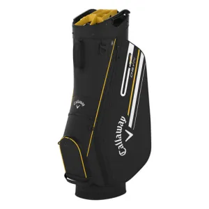 Callaway Chev 14  Cart Bag - Black/Golden Rod