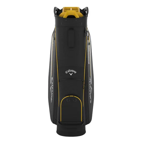 Callaway Chev 14  Cart Bag - Black/Golden Rod