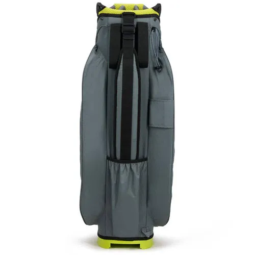 Callaway Chev 14  Cart Bag - Charcoal/Fluro Yellow
