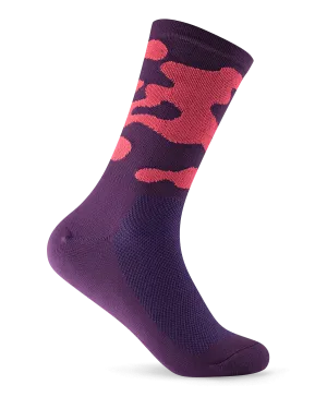 Camo - Plum & Hi-vis Pink