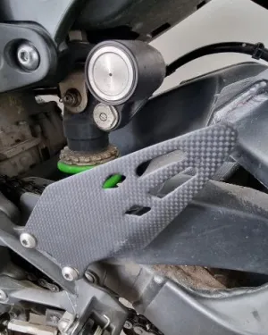 Carbon Fiber Heel guards for Kawasaki ZX6R