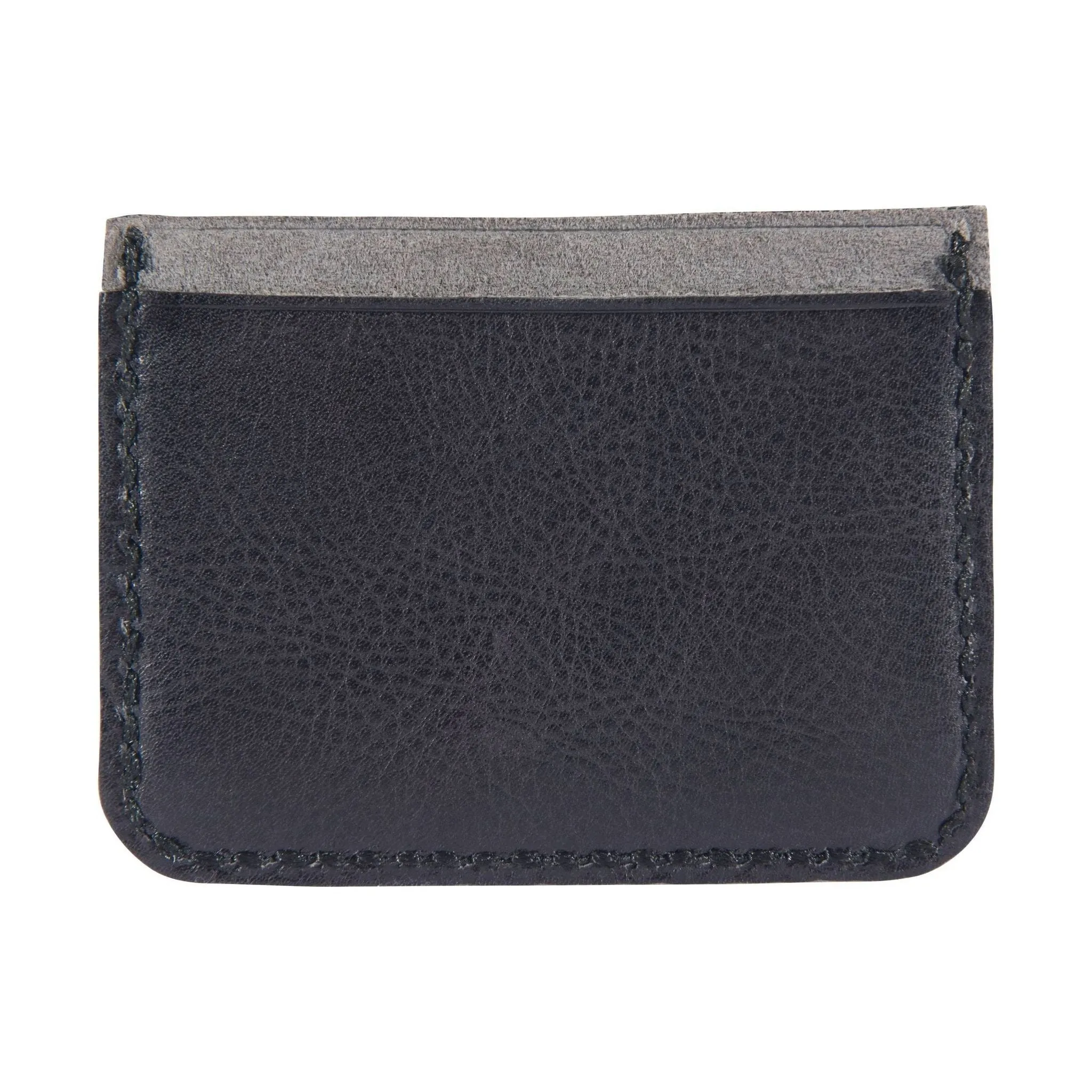 Carhartt Patina Leather Front Pocket Wallet - Black