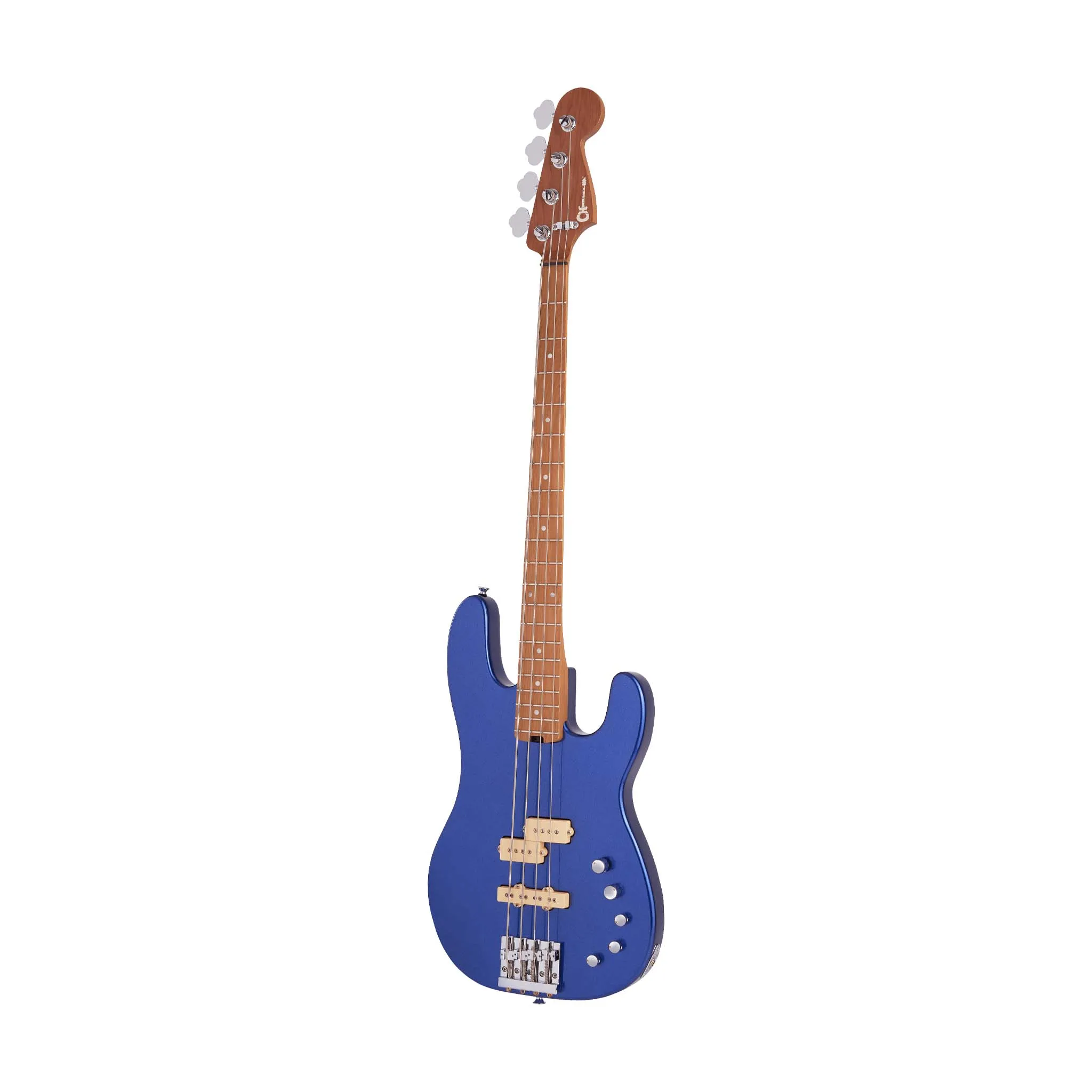 Charvel Pro-Mod San Dimas Bass PJ IV Bass Guitar, Maple FB, Mystic Blue