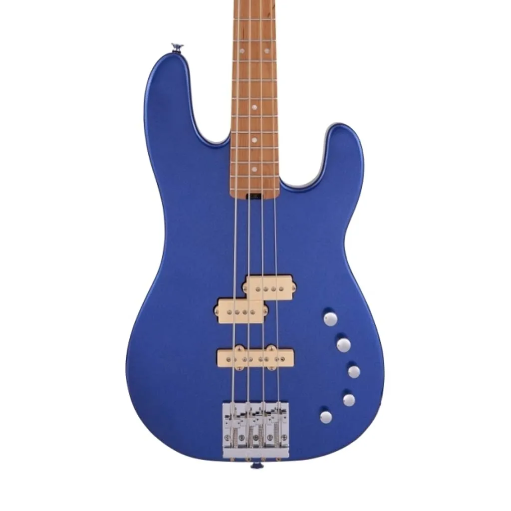 Charvel Pro-Mod San Dimas Bass PJ IV Bass Guitar, Maple FB, Mystic Blue