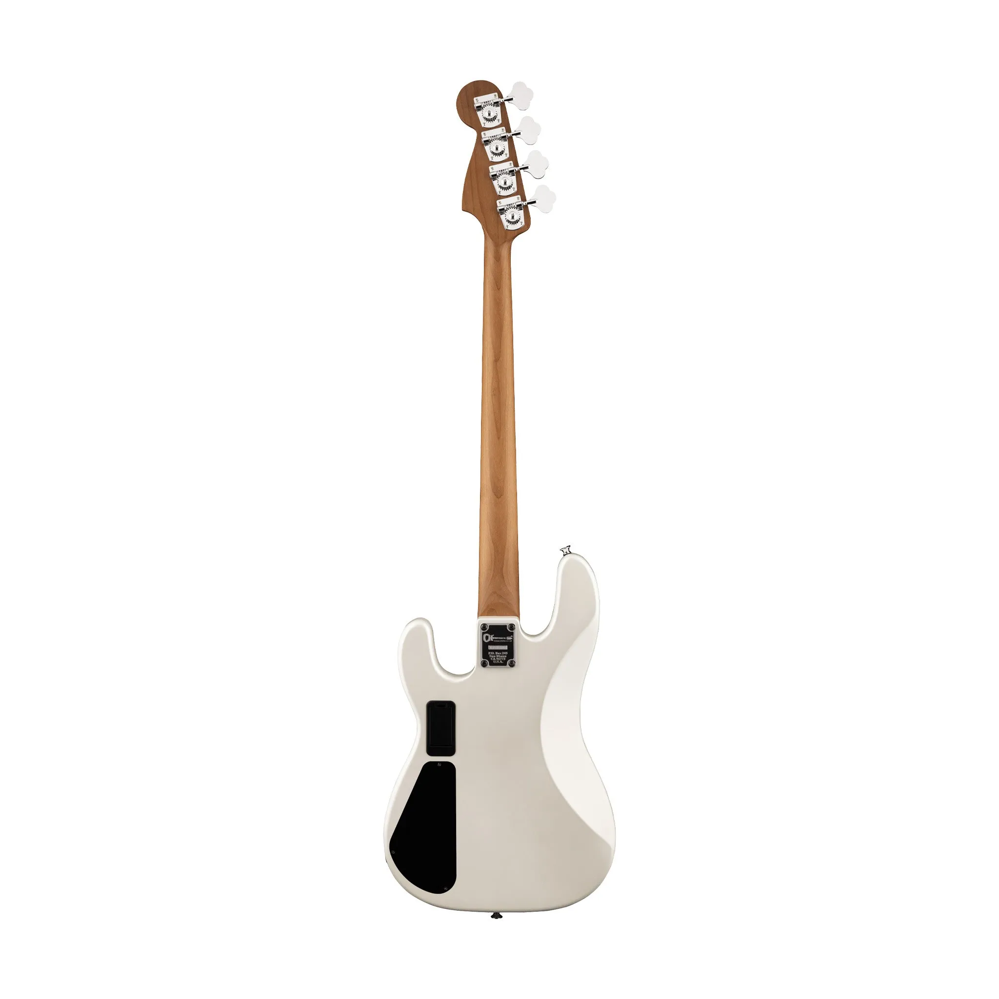 Charvel Pro-Mod San Dimas Bass PJ IV Electric Bass Guitar, Maple FB, Platinum Pearl