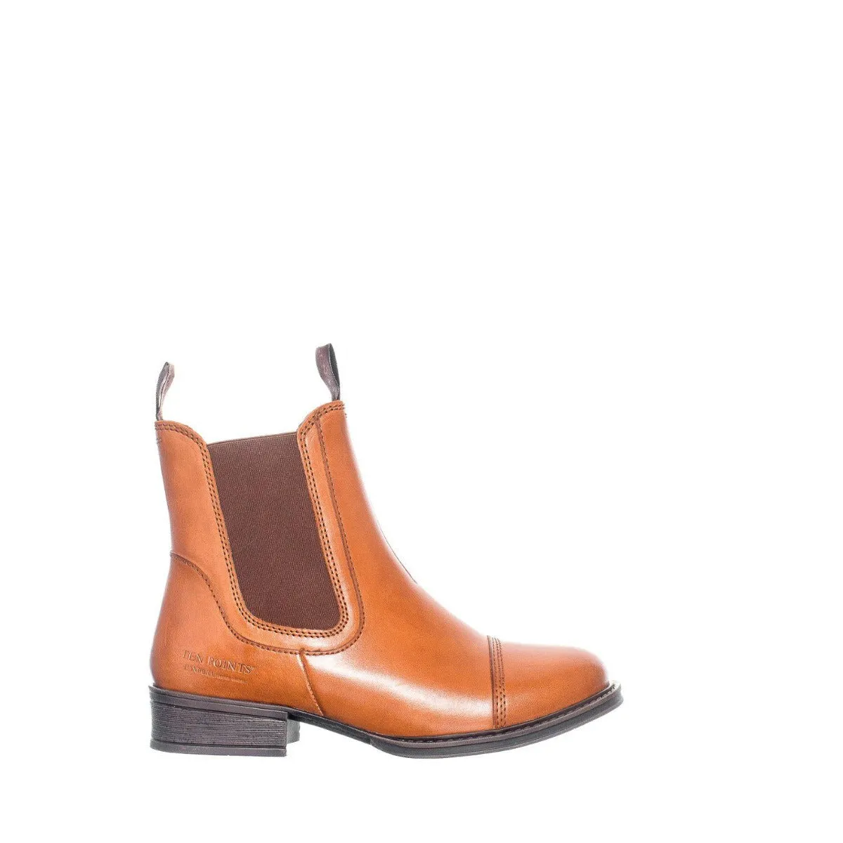Chelsea Boot by Ten Points - COGNAC