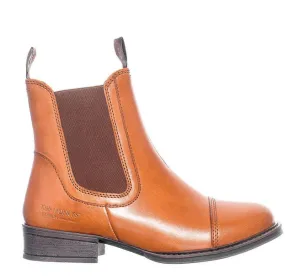 Chelsea Boot by Ten Points - COGNAC