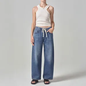 CITIZENS OF HUMANITY Brynn Drawstring Trouser in Atlantis