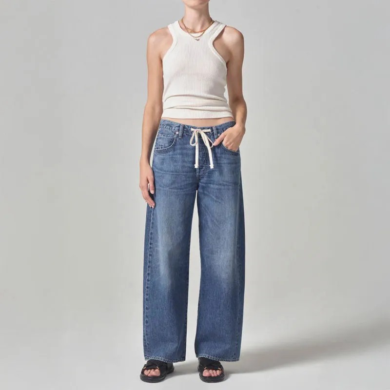 CITIZENS OF HUMANITY Brynn Drawstring Trouser in Atlantis