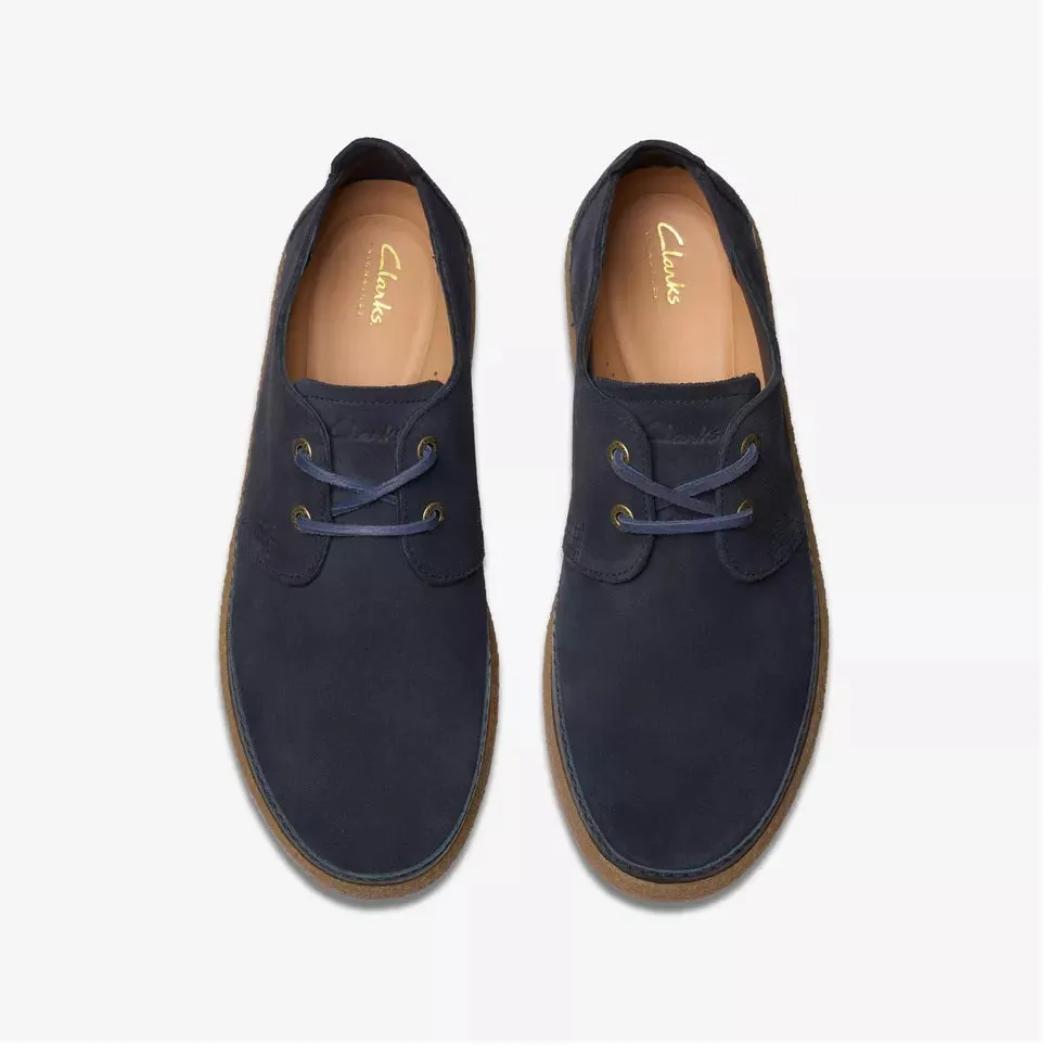 Clarks Men's Clarkwood Low Navy Suede 26179942