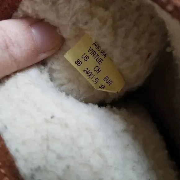 COACH Virtue Suede Boot Pull On 8