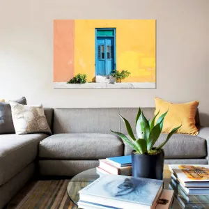 Colorful Street Wall' by Philippe Hugonnard - Gallery-Wrapped Canvas Giclée on Canvas East Urban Home Mat Color: No Mat Size: 12" H x 18" W x 0.75" D Format: Wrapped Canvas