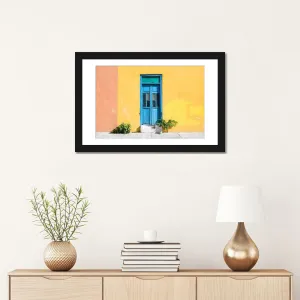 Colorful Street Wall' by Philippe Hugonnard - Gallery-Wrapped Canvas Giclée on Canvas East Urban Home Mat Color: White Size: 24" H x 32" W x 1" D Format: Black Framed Fine Art Paper