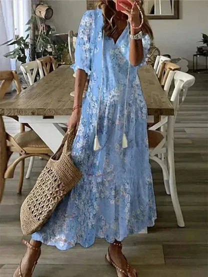 Dana | Boho Tummy Coverage Dress