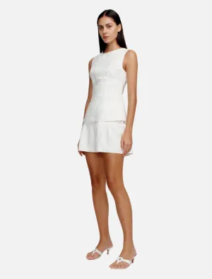 Darcy Mini Skirt - Ivory