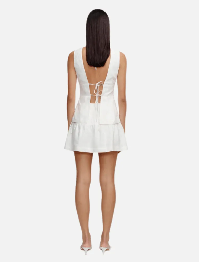Darcy Mini Skirt - Ivory