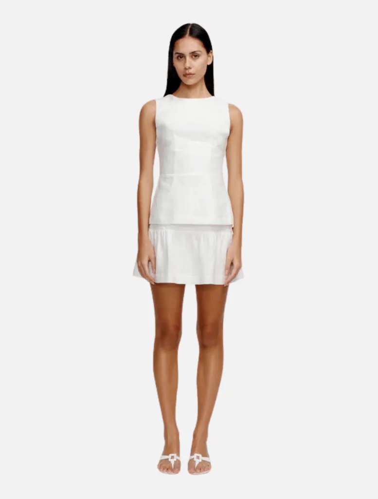 Darcy Mini Skirt - Ivory