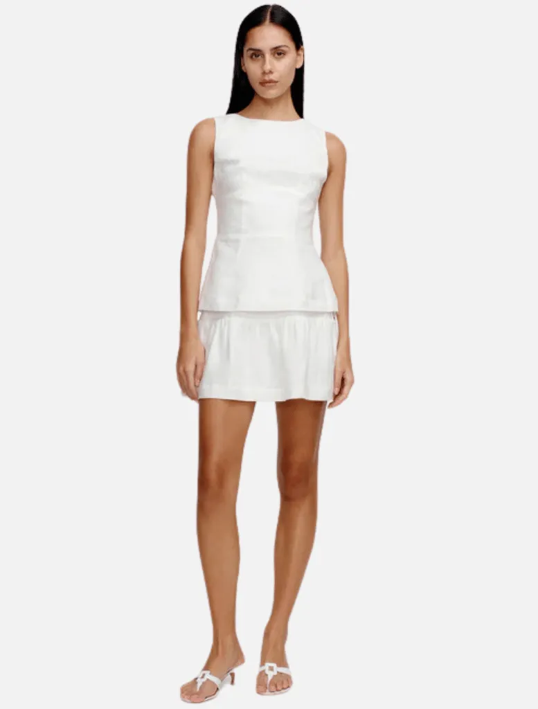 Darcy Mini Skirt - Ivory