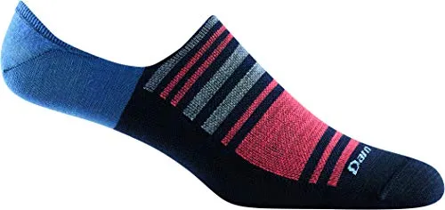 Darn Tough Mens 6057 Topless Stripe No Show Hidden Lightweight Merino Wool Socks