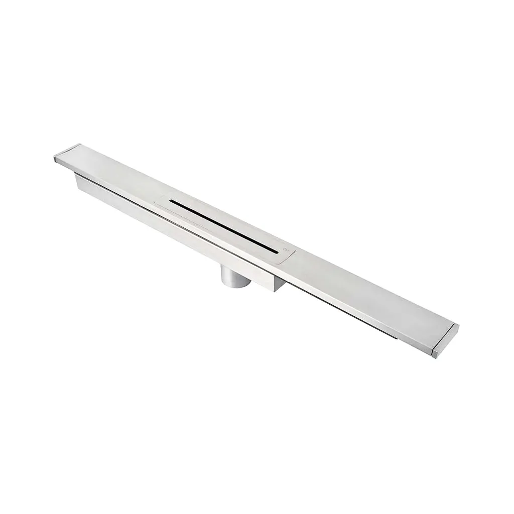 Delmar Supreme Linear Shower Drain - Floor Mount - 40" Stainless Steel/Polished