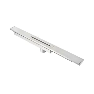 Delmar Supreme Linear Shower Drain - Floor Mount - 40" Stainless Steel/Polished