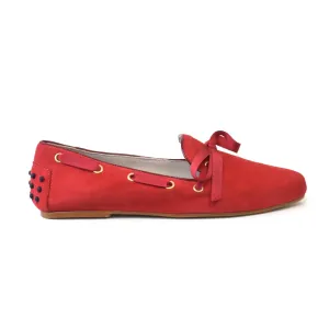 DELTA in Ruby Red Cashmere