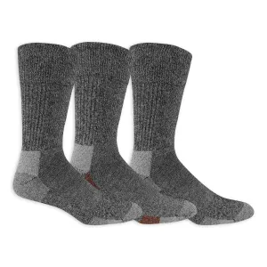 Dr. Scholl's Men's Advanced Relief Blister Guard® Casual Crew Socks 3 Pair Pack - Non-Binding, Cushioned Comfort