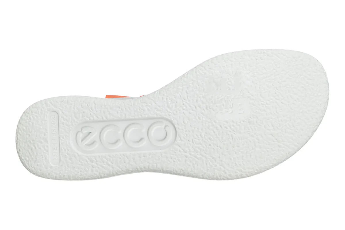 Ecco Flowt Wedge Coral Womens