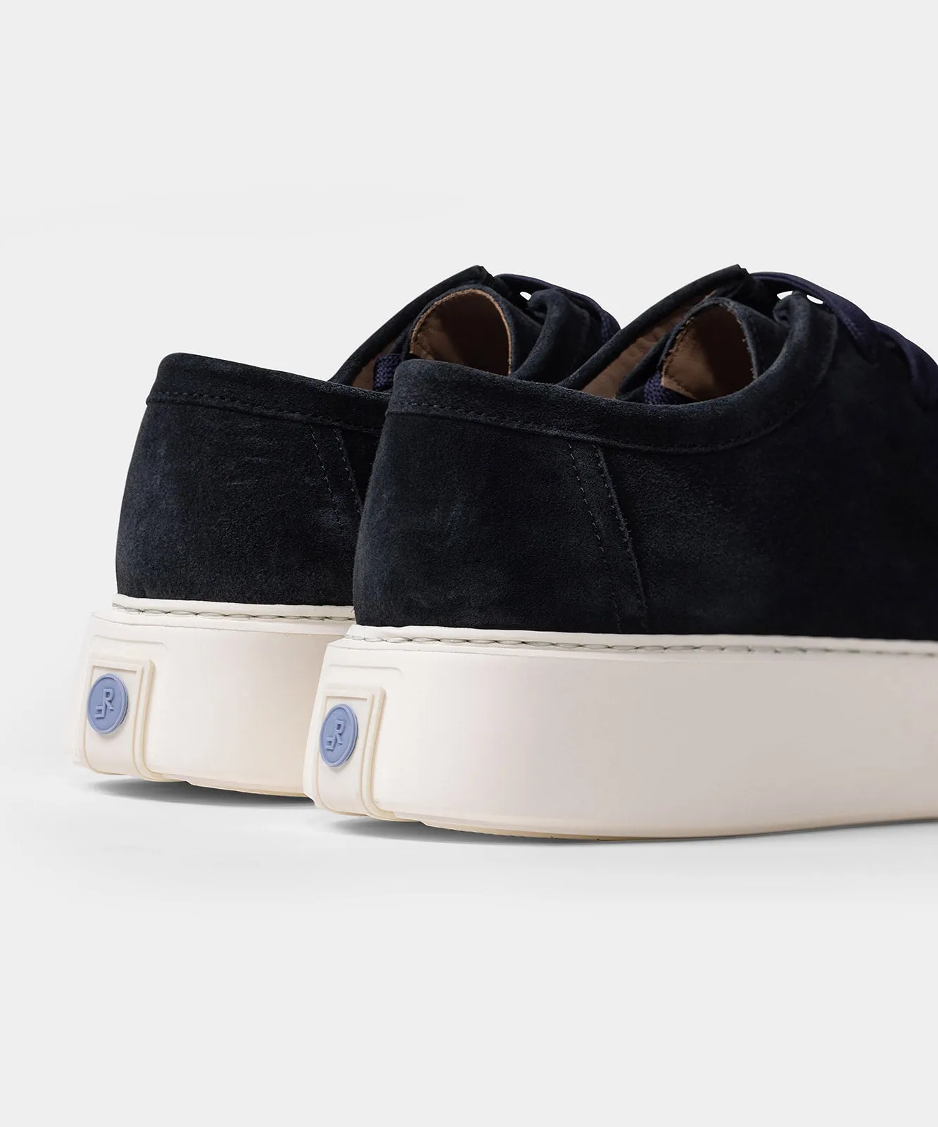 Fernabee Deep Blue Suede